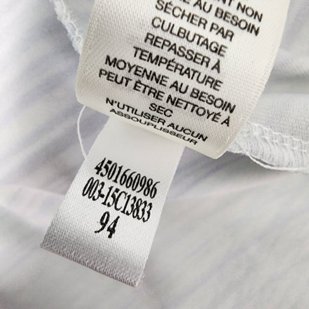 Chico's Zenergy Golf Top Activewear Medium Pullover Colorful 3/4 Sleeve Collar - Picture 11 of 11